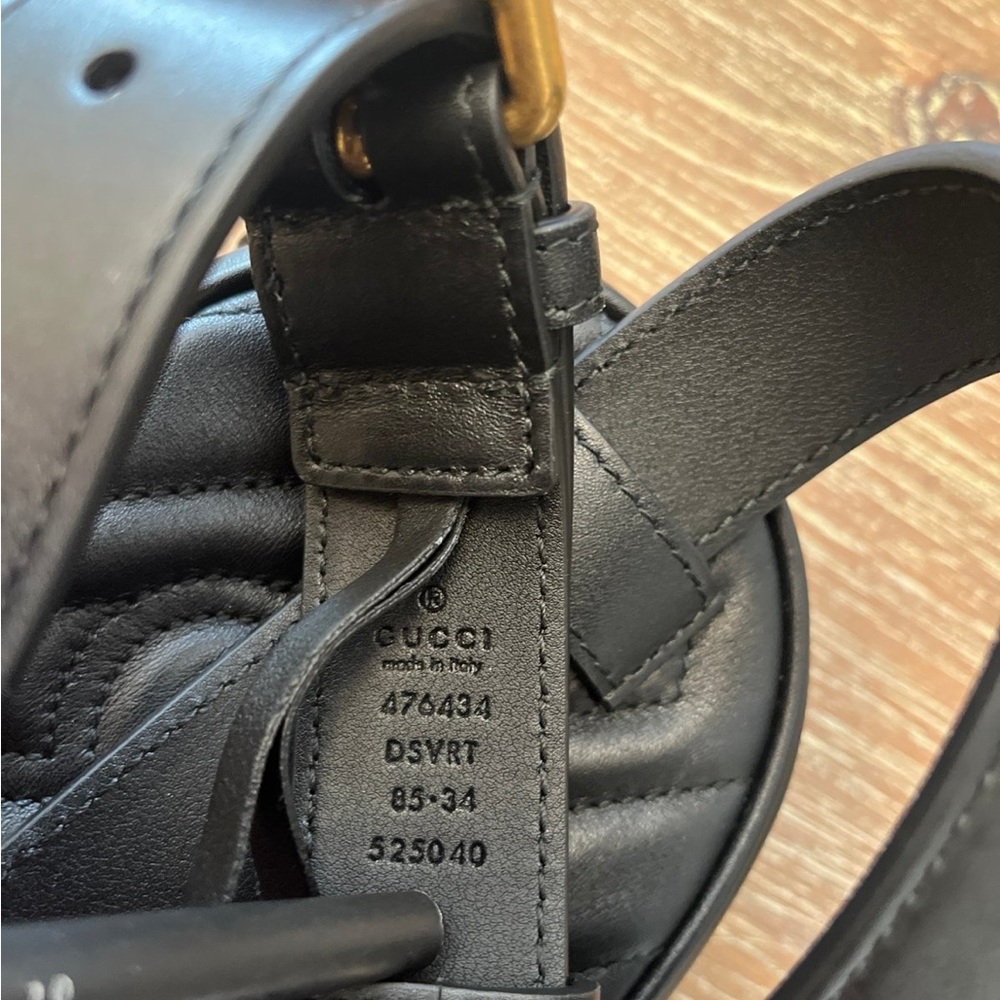 Gucci Calfskin Marmont Belt Bag - Picture 4 of 7